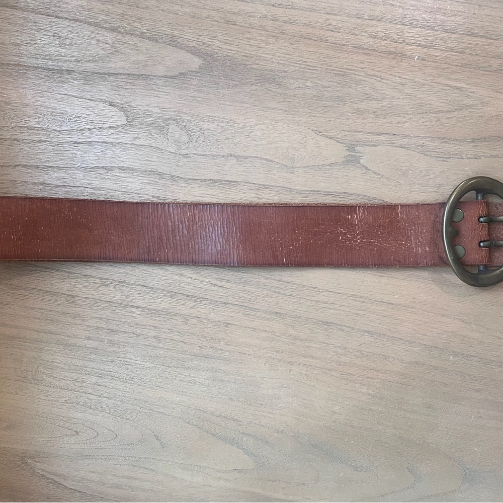 Vintage Lucky Brand Brown Leather Women's Belt